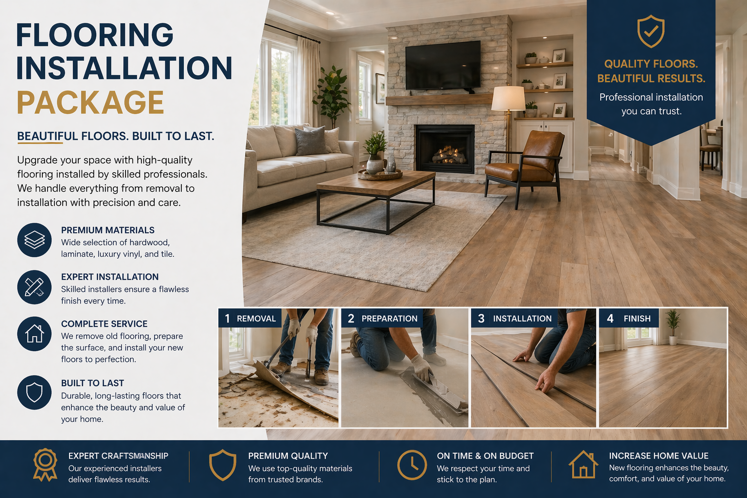 Flooring Installation Package